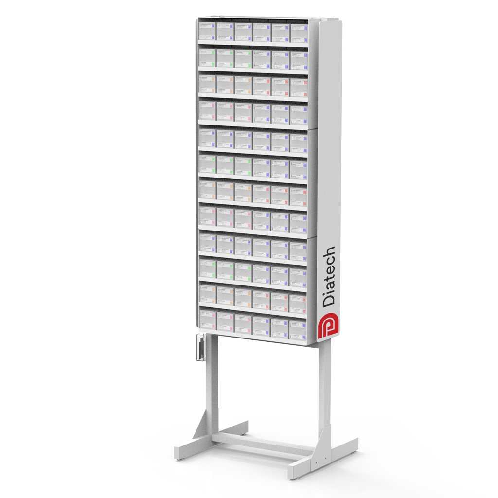 Contact us to purchase a rolling or stationary stand for your cases.